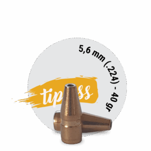 FOX BULLETS - Classic Hunter - 5,6 mm - .224 - 40 grs (Tipless)